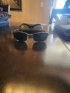 Ray-Ban Sunglasses - Black Lenses, Silver Frame